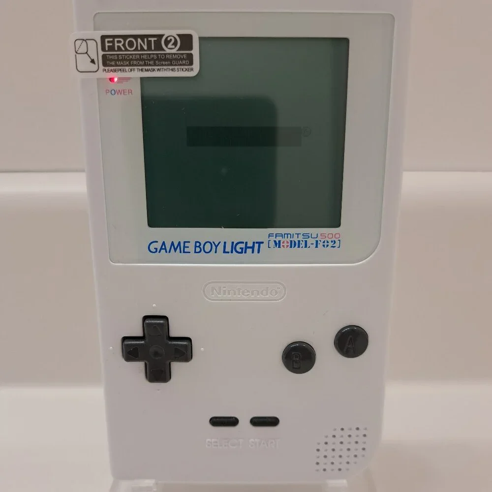 Refurbished Gameboy Light White Original Screen